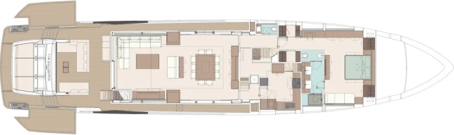 Layout Riva 112' Dolcevita Super New