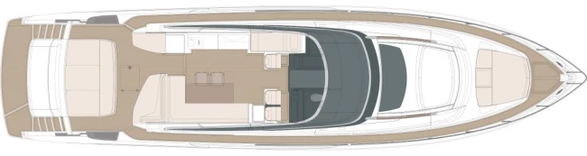 Layout Riva 76' Bahamas Super