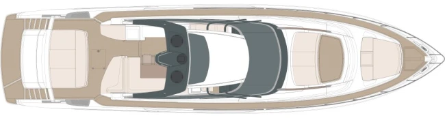 Layout Riva 76' Bahamas Super