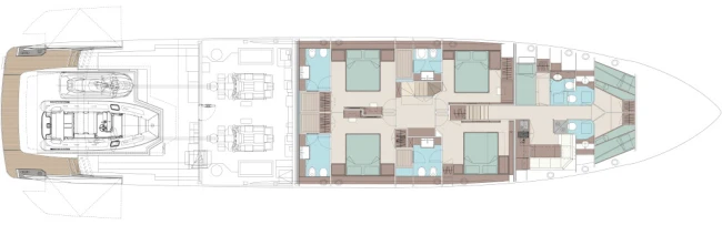 Layout Riva 112' Dolcevita Super New