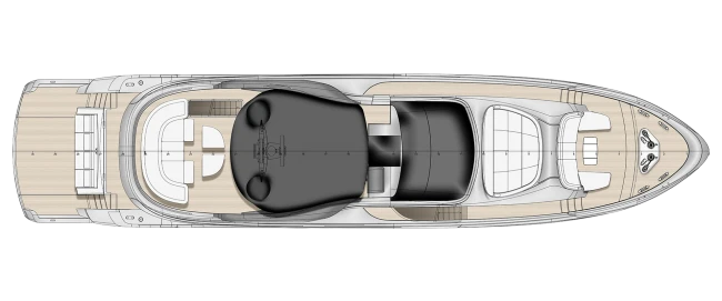 Layout Filippetti Yachts Flybridge 100
