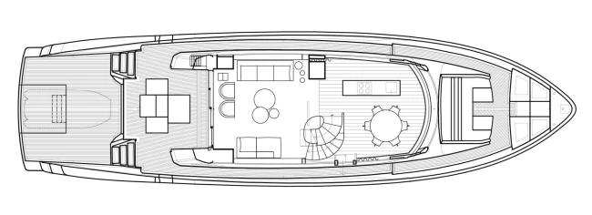 Layout Sanlorenzo SX76