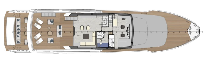 Layout Filippetti Yachts Navetta 35