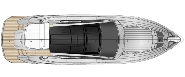 Layout Filippetti Yachts Sport 55