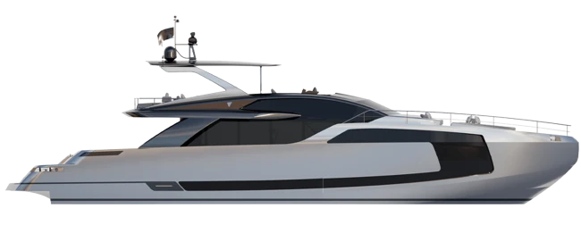 Layout Filippetti Yachts Flybridge 90
