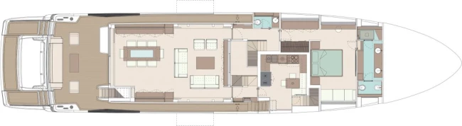 Layout Riva 102' Corsaro Super