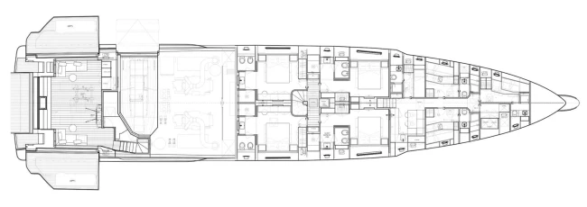 Layout Sanlorenzo SD132