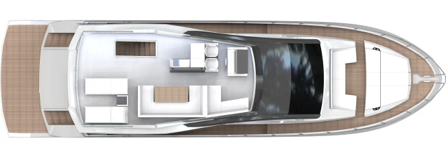 Layout Astondoa 66 Flybridge