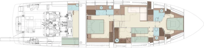Layout Riva 76' Perseo Super