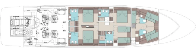 Layout Riva 102' Corsaro Super