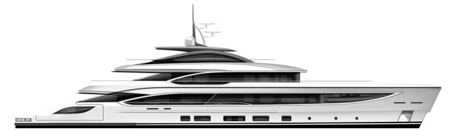 Layout Benetti Yachts B.Now 60M Oasis Deck