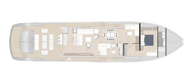 Layout Filippetti Yachts Sport 90